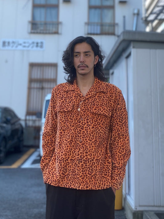 "LEOPARD" CORDUROY SPORTS SHIRTS