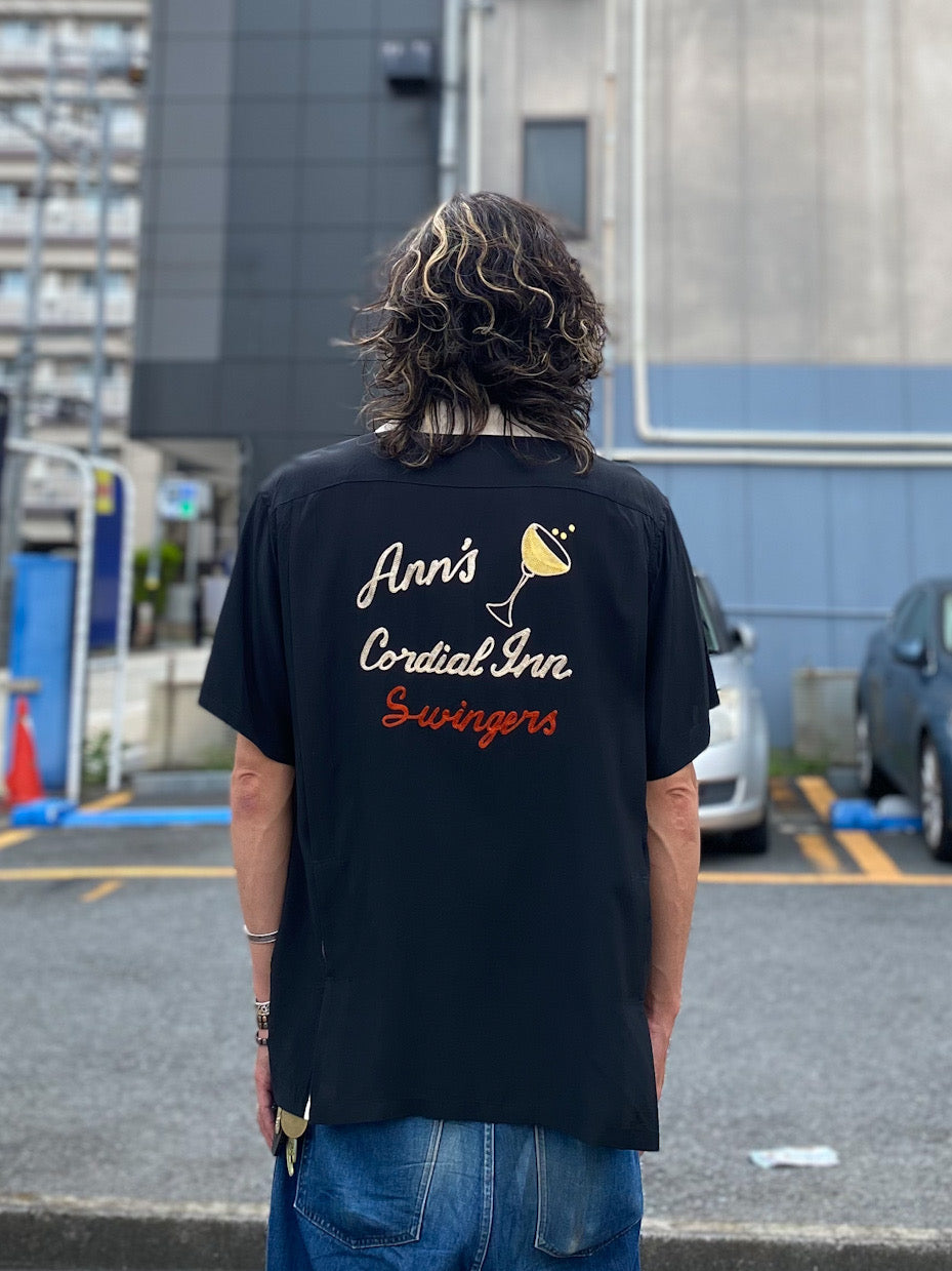 RAYON BOWLING SHIRT “ANN'S CORDIAL INN”