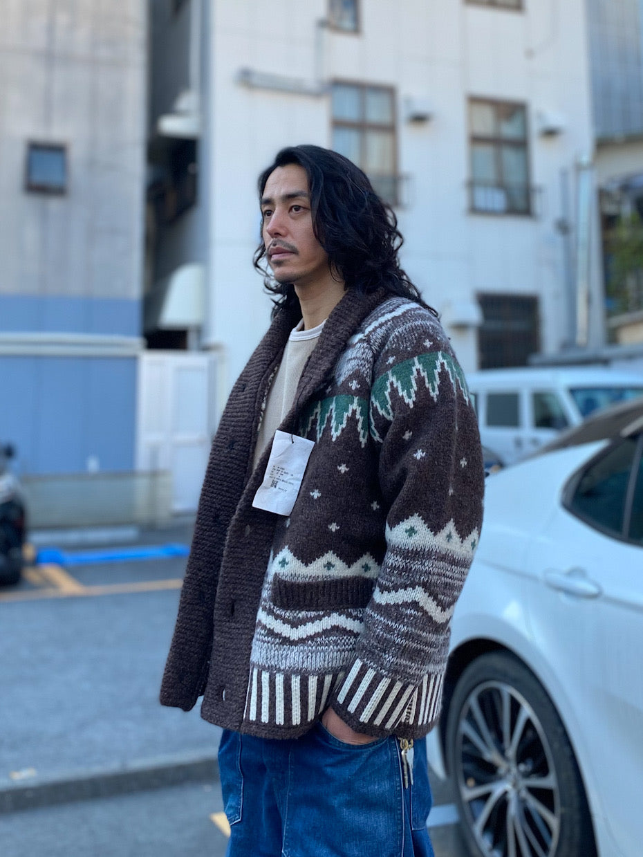 SNOW JQ SHAWL CARDIGAN