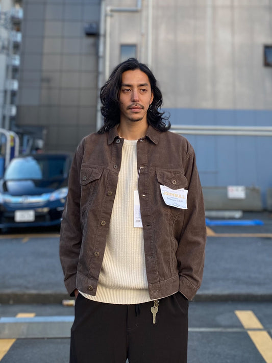 コーデュロイデニムジャケット