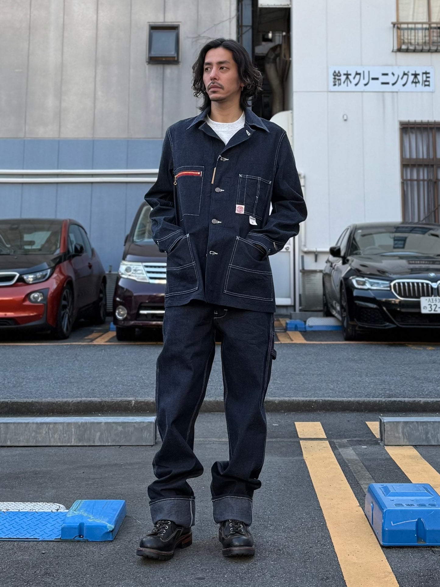 11oz. BLUE DENIM WORK COAT
