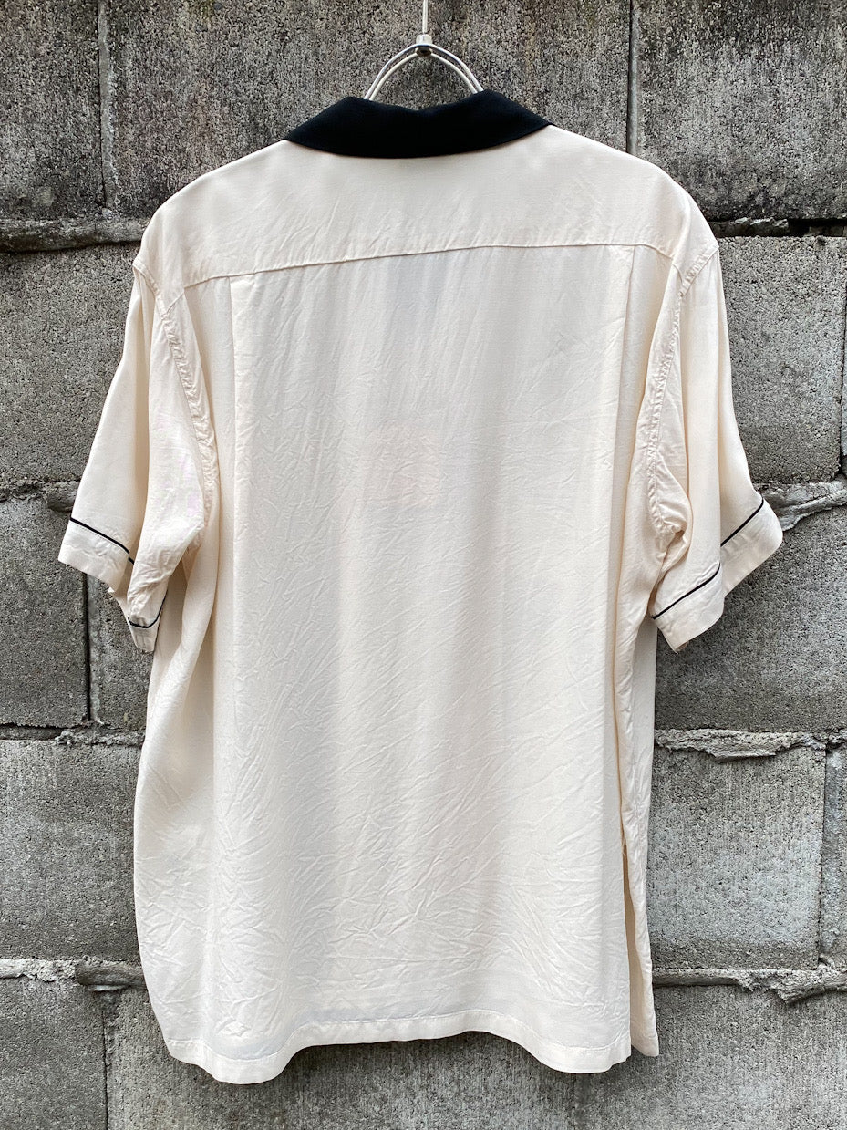 PIPING RAYON BOWLING SHIRT