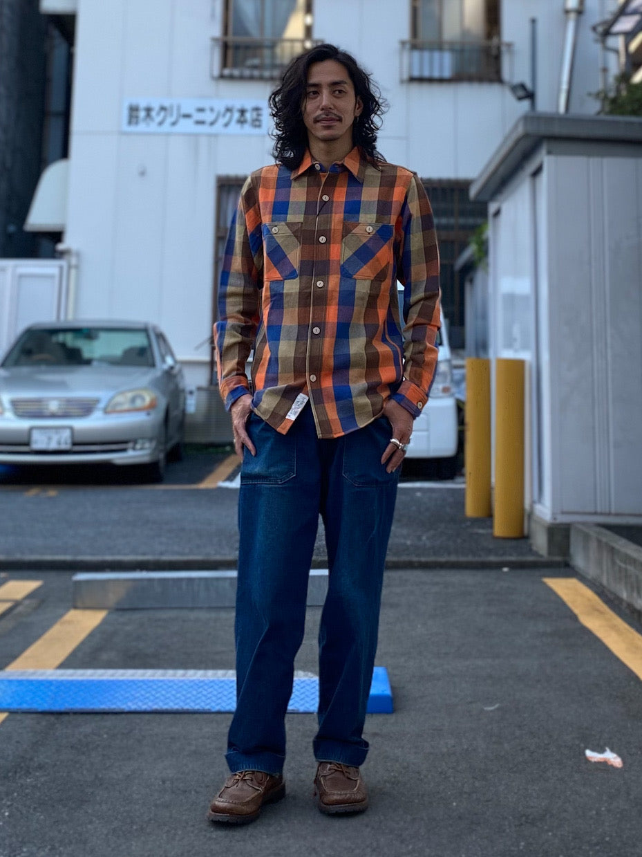 BLOCK CHECK VIYELLA SHIRT