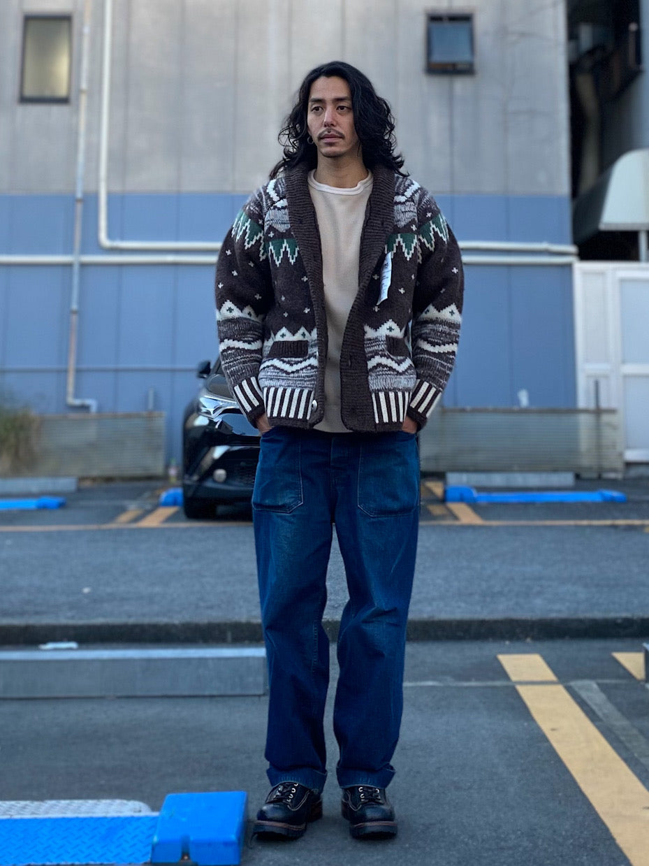 SNOW JQ SHAWL CARDIGAN