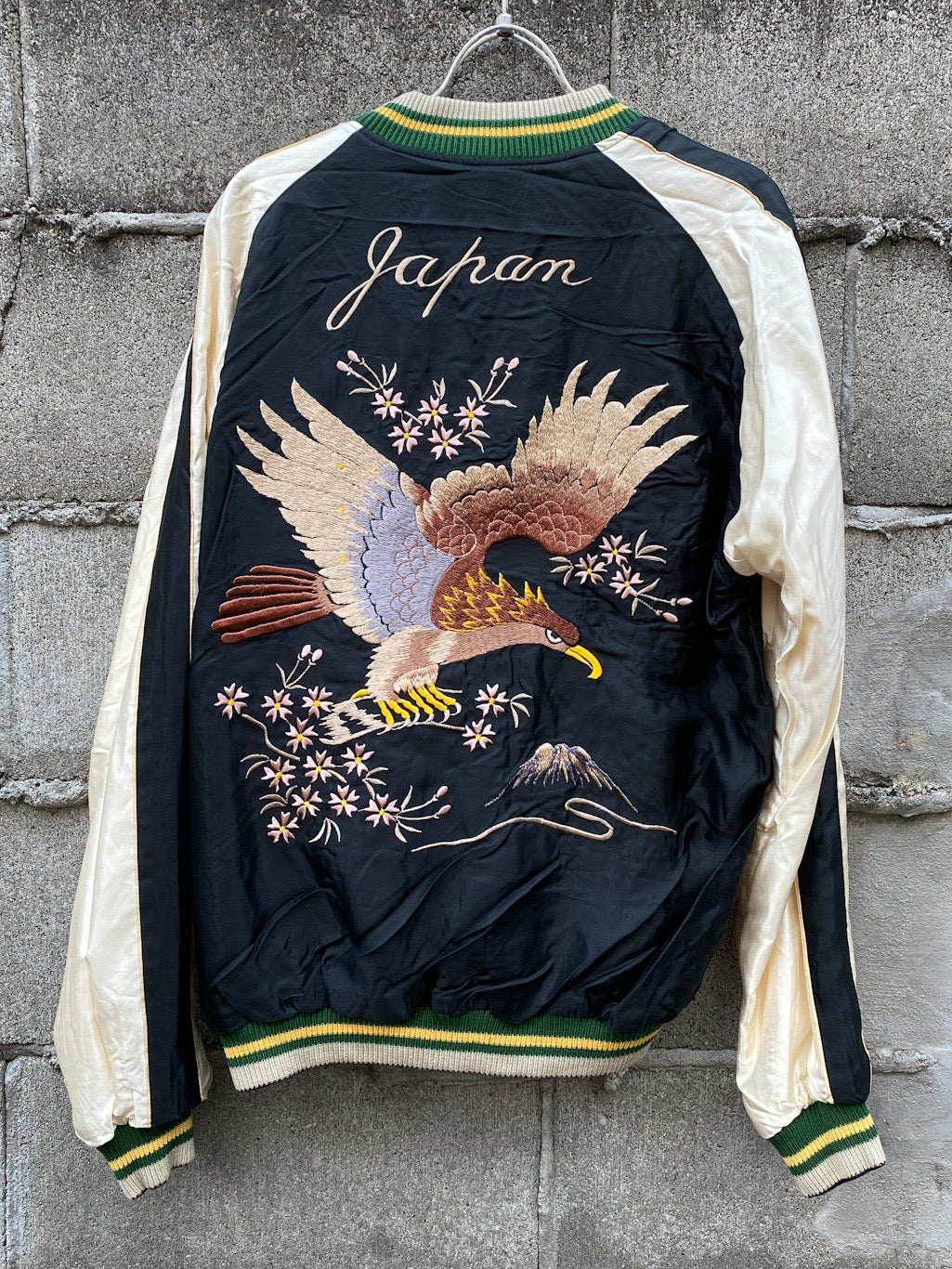 アセテート スカジャン ROARING TIGER×EAGLE