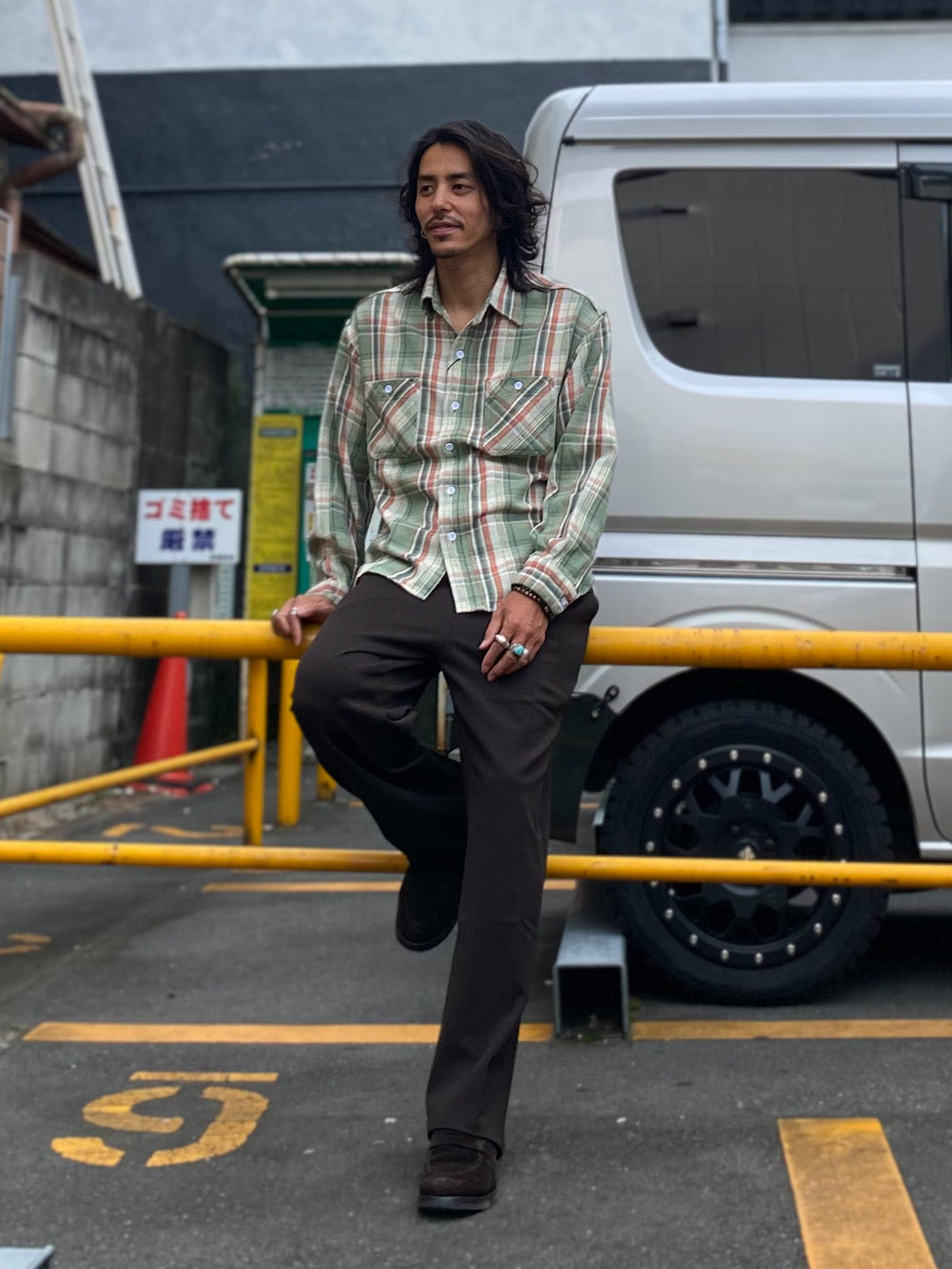 Shuttle Notes CLASSIC NEL SHIRT
