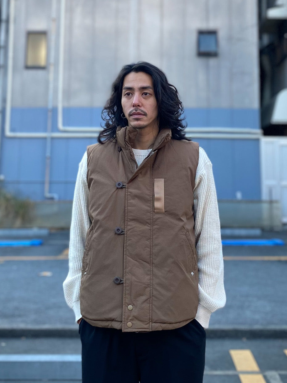 ファイバーダウンミリタリーベスト
