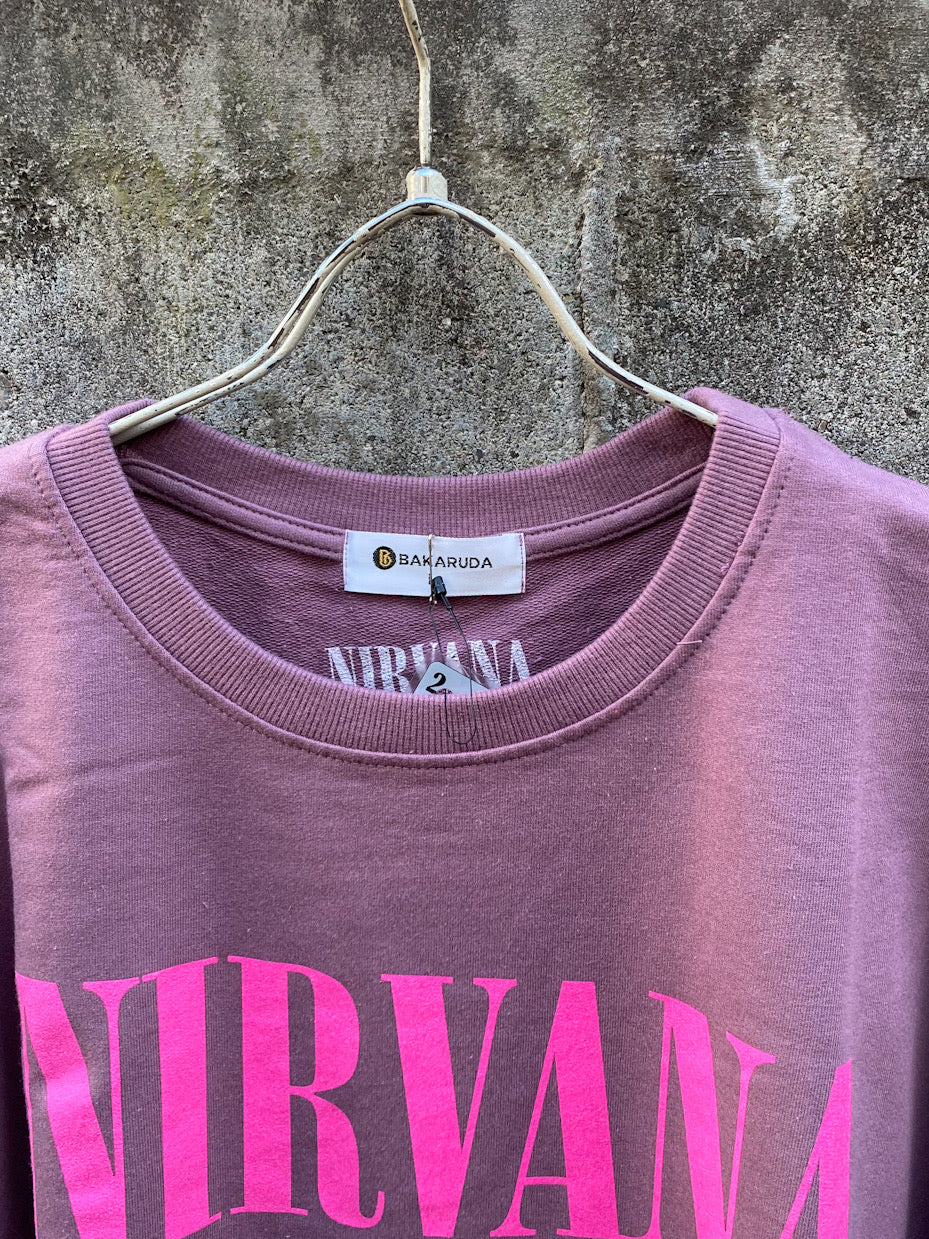 NIRVANA LOGO SWEAT