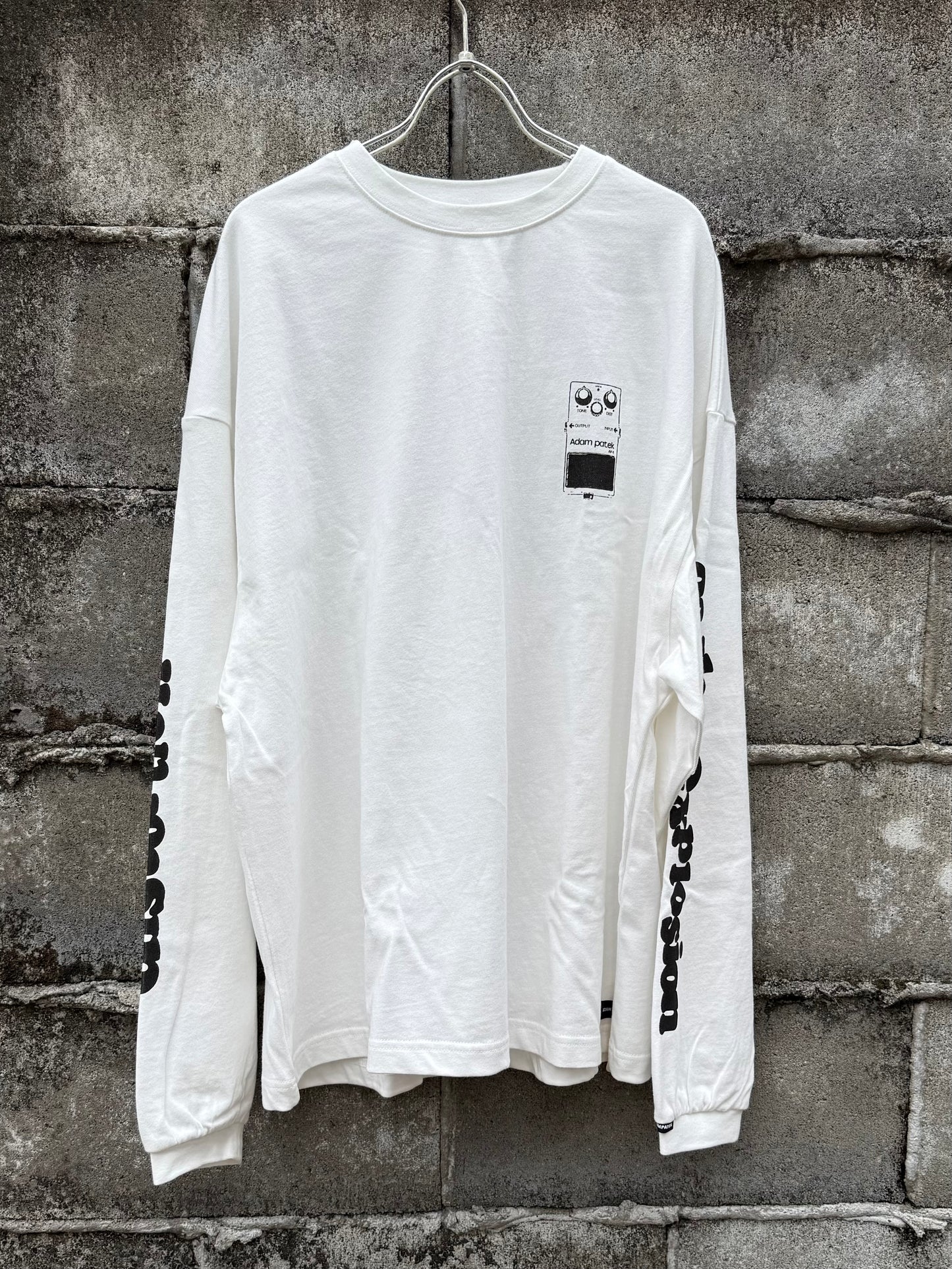 distortion long sleeve T