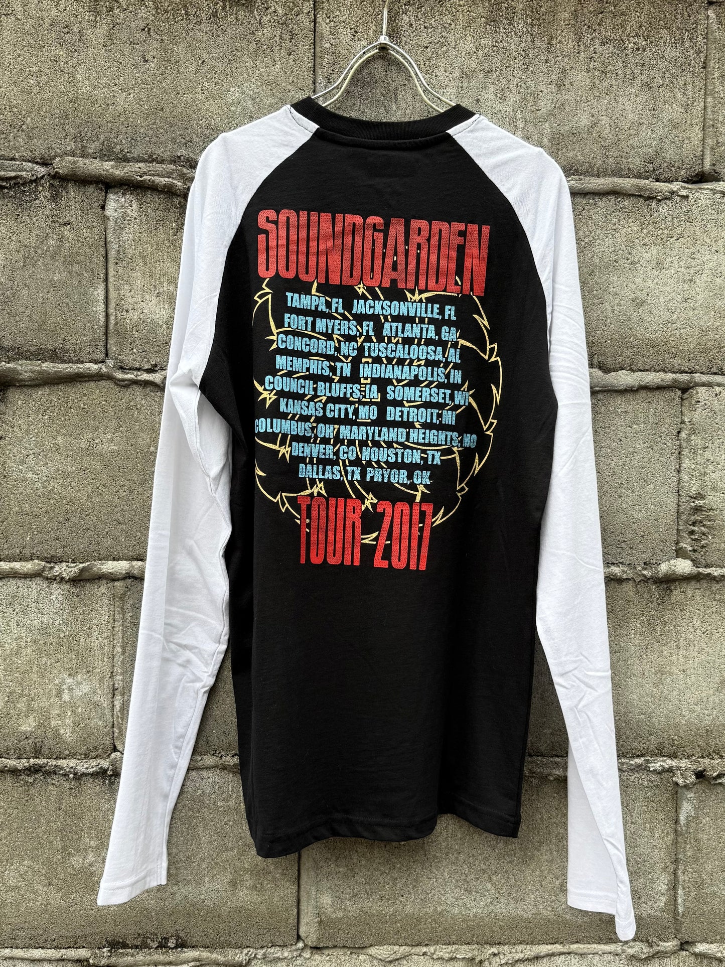 Soundgarden Tour 2017 long sleeve T