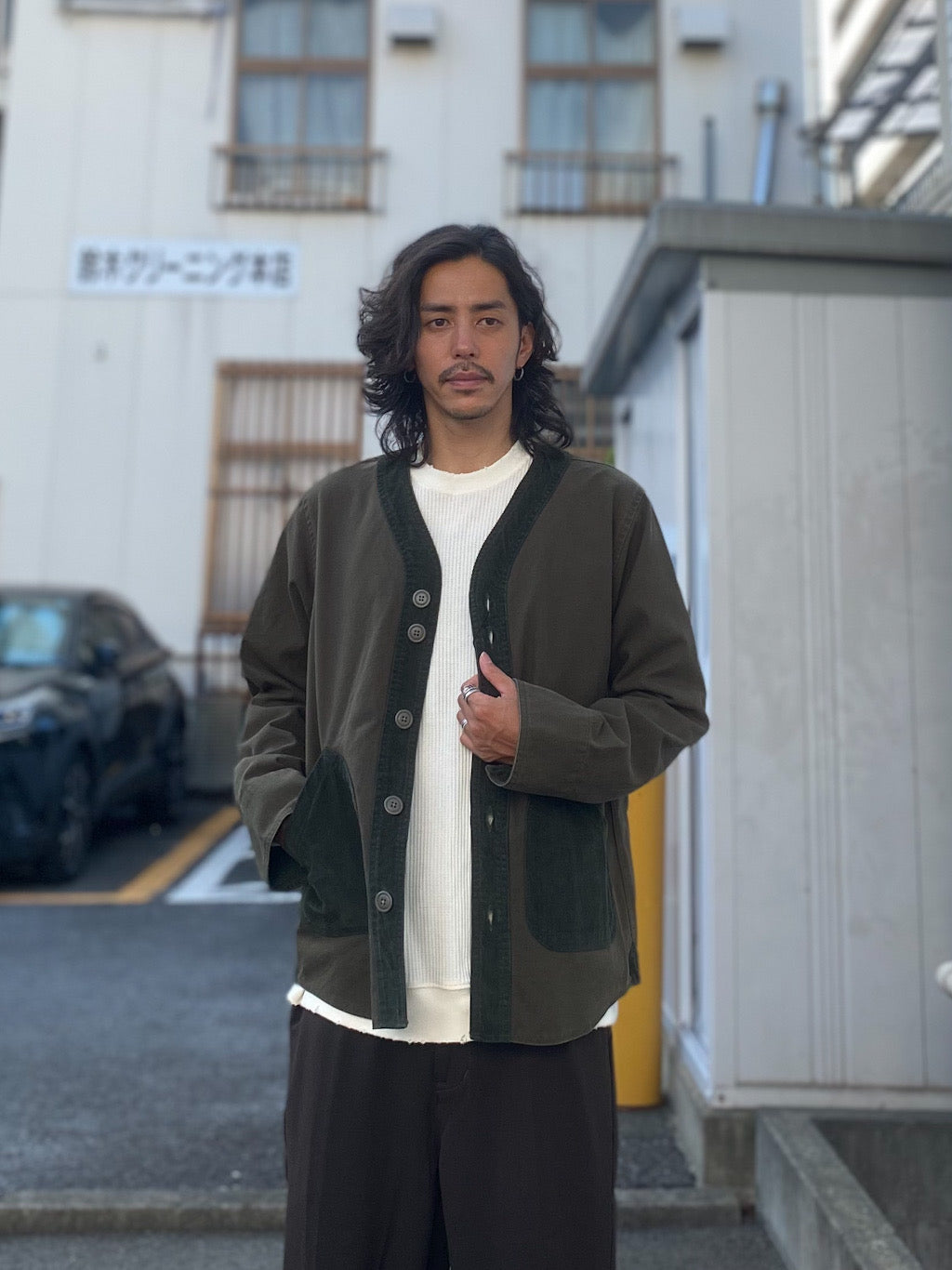 BASE BALL CARDIGAN