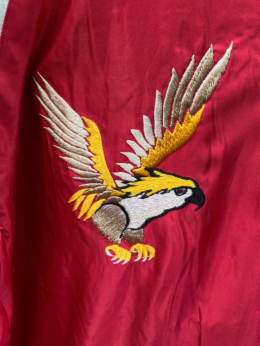 アセテート スカジャン ROARING TIGER×EAGLE