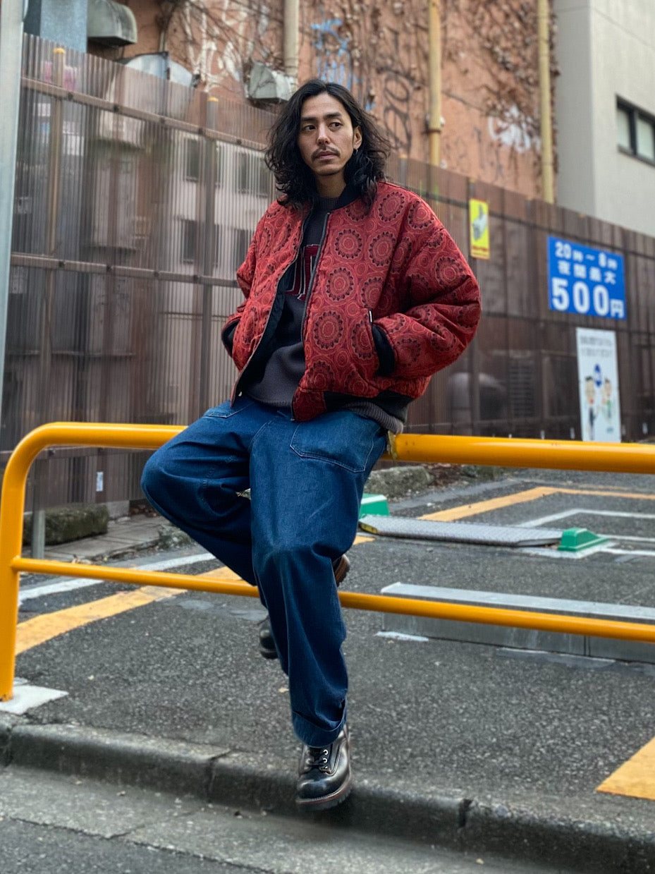 looose reversible blouson