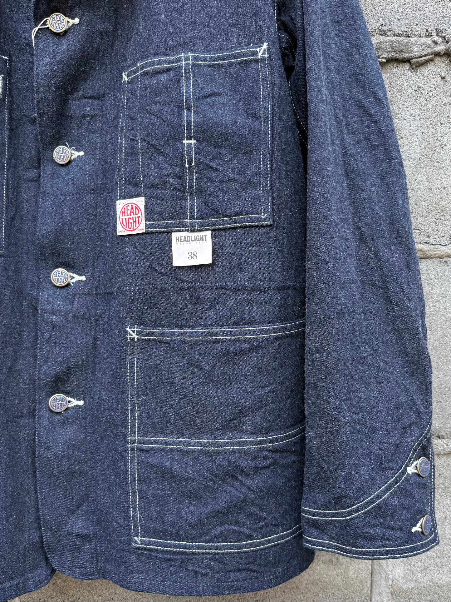 11oz. BLUE DENIM WORK COAT