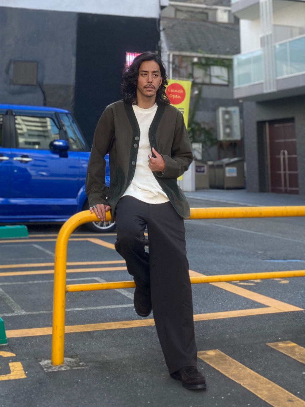 BASE BALL CARDIGAN
