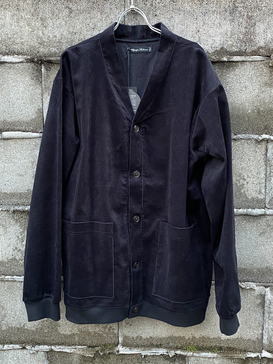 14W(ウェール) コットンコーディロイ ノーカラージャケット
