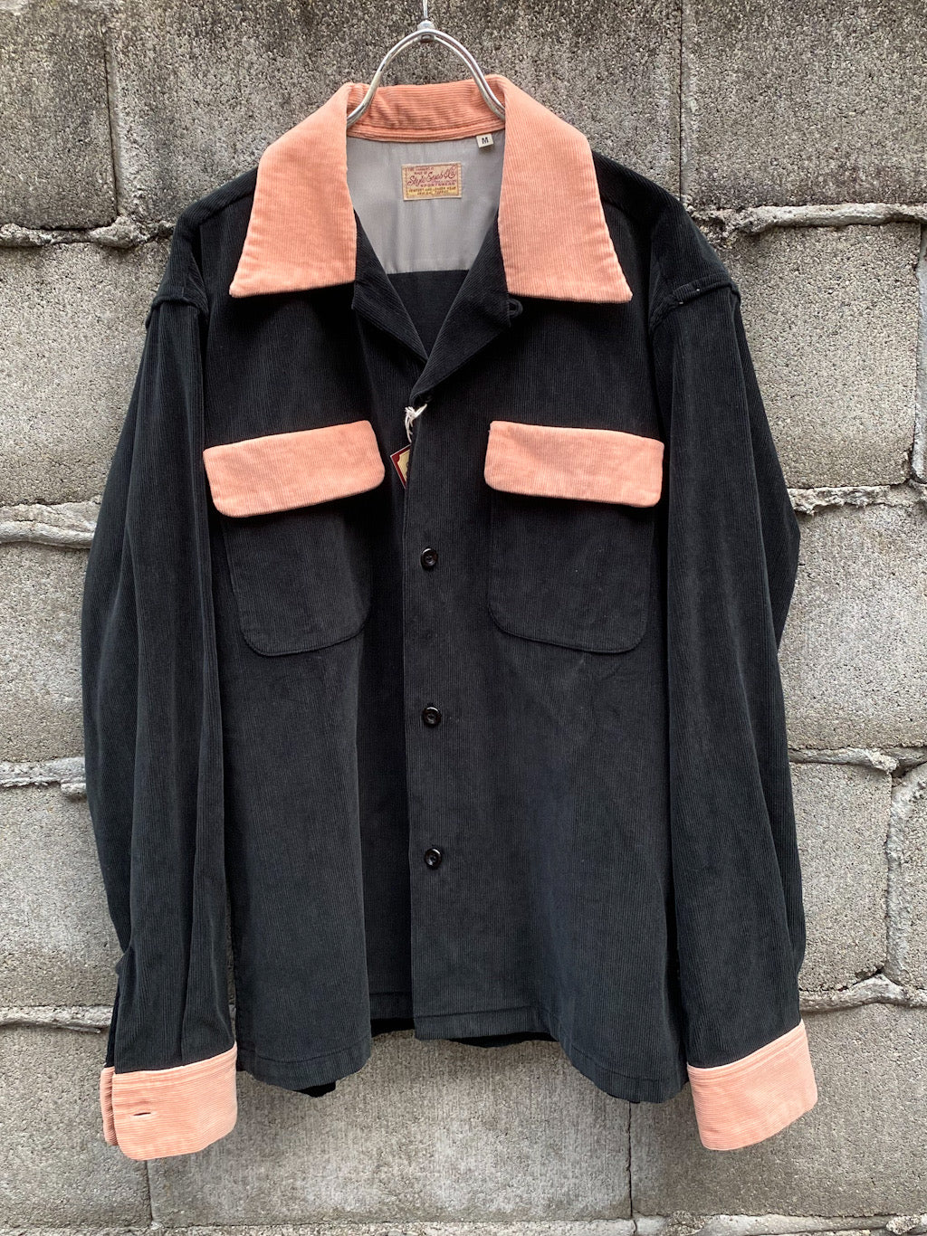 "Two-Tone" CORDUROY SPORT SHIRT
