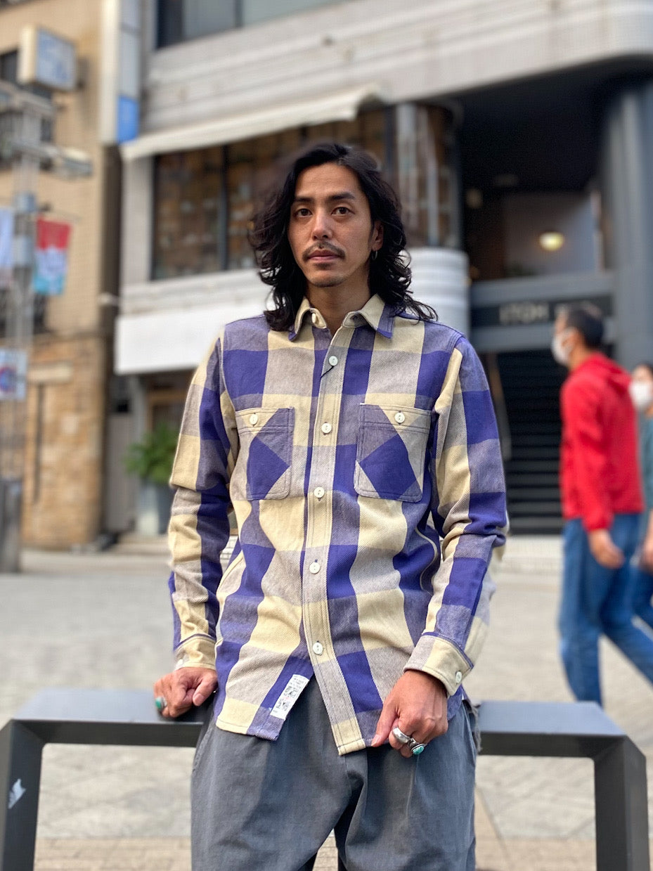 BLOCK CHECK VIYELLA SHIRT