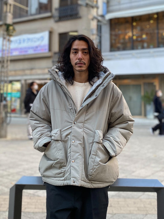 60/40クロス Sorona Dupont(ソロナ/デュポン社製) 中綿 ビッグポケット マウンテンパーカー