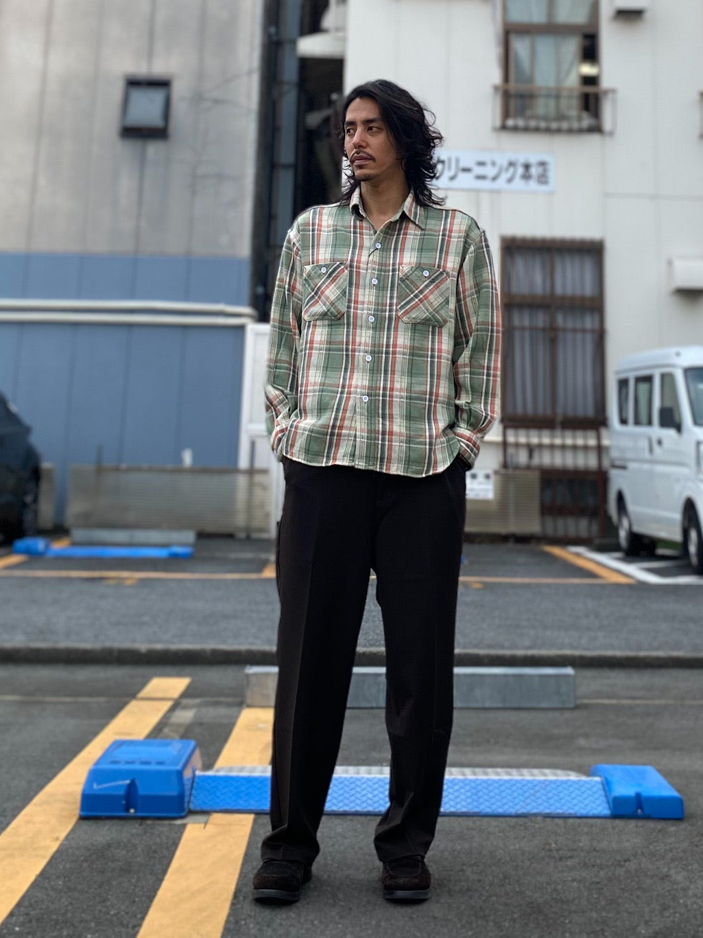 Shuttle Notes CLASSIC NEL SHIRT