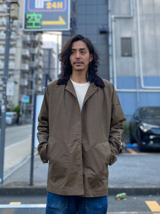 Waxed Cotton Coach Jacket