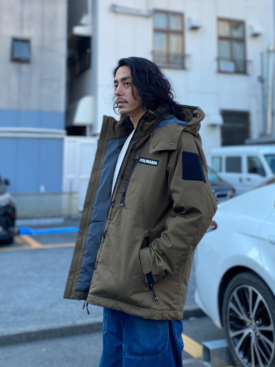 POLEWARDS オギタエンセイフクモデル ダウンジャケット