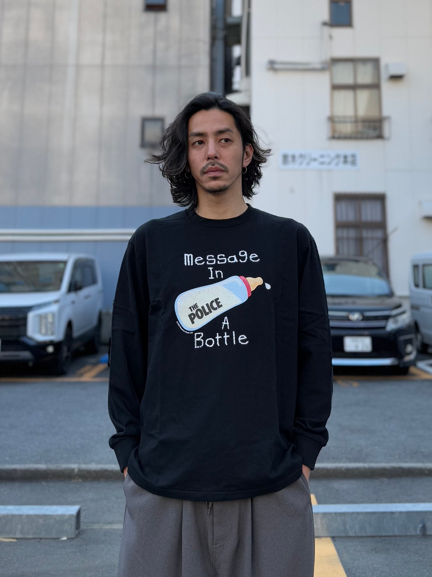 THE POLICE Long sleeve tee