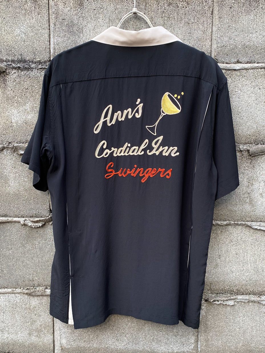 RAYON BOWLING SHIRT “ANN'S CORDIAL INN”