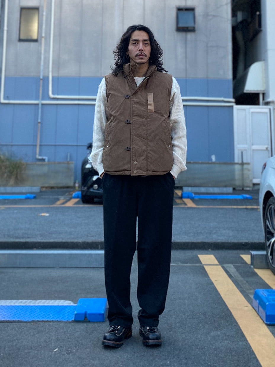 ファイバーダウンミリタリーベスト