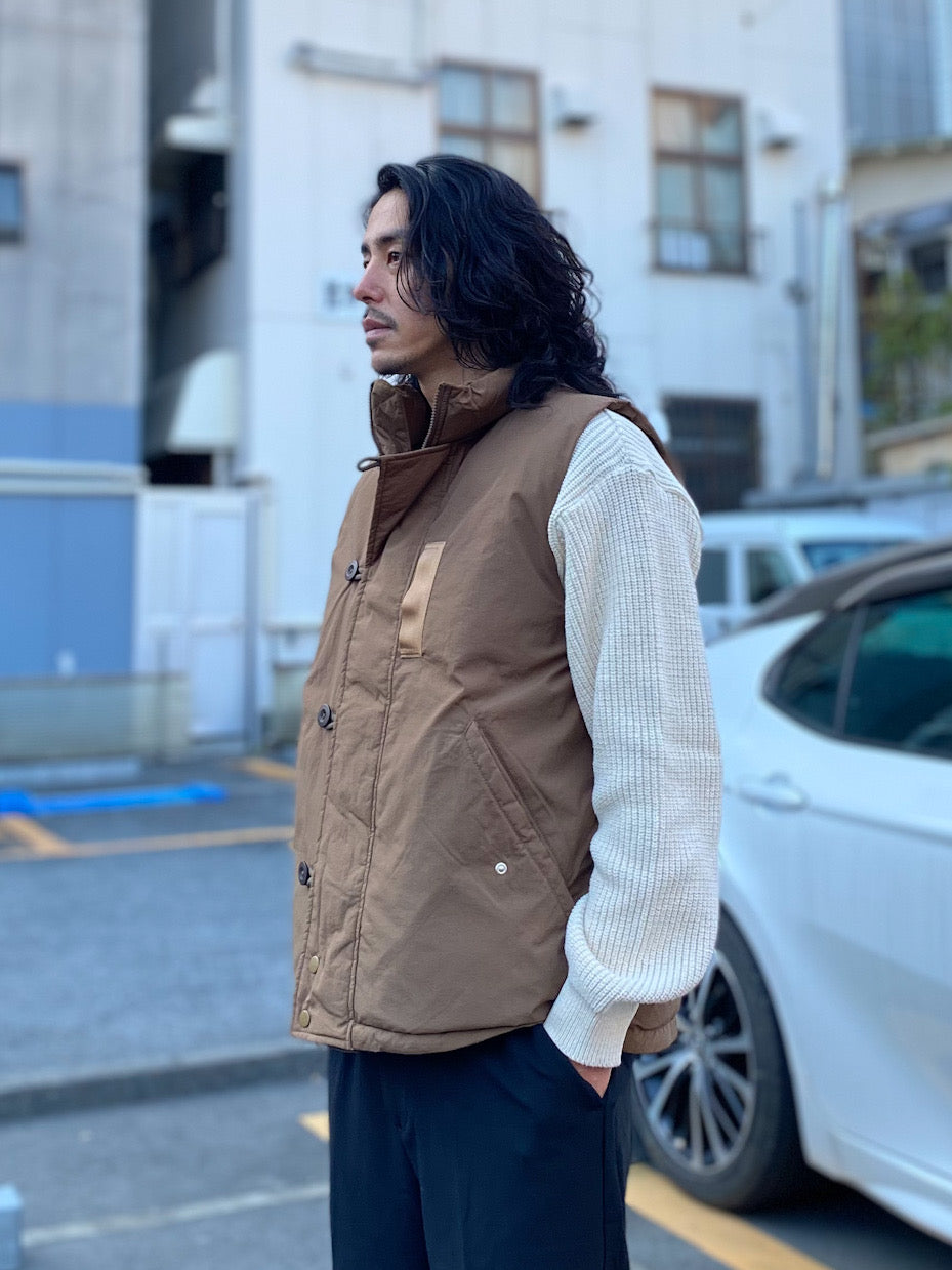 ファイバーダウンミリタリーベスト