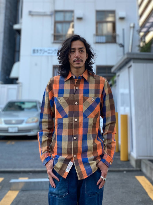 BLOCK CHECK VIYELLA SHIRT