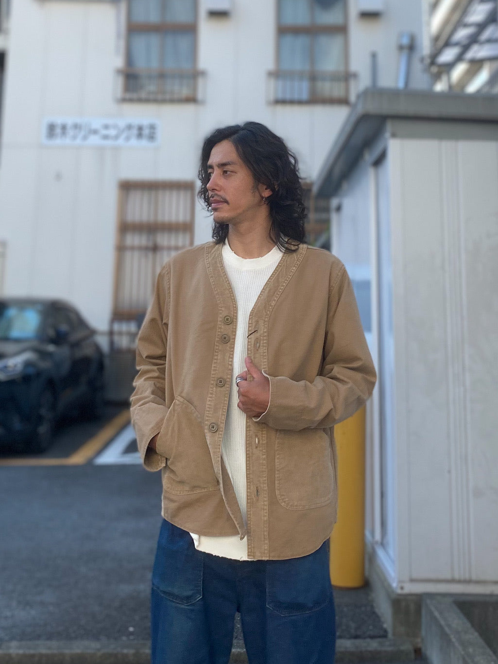 BASE BALL CARDIGAN