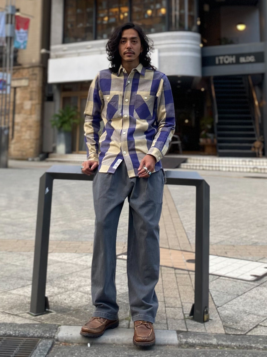 BLOCK CHECK VIYELLA SHIRT