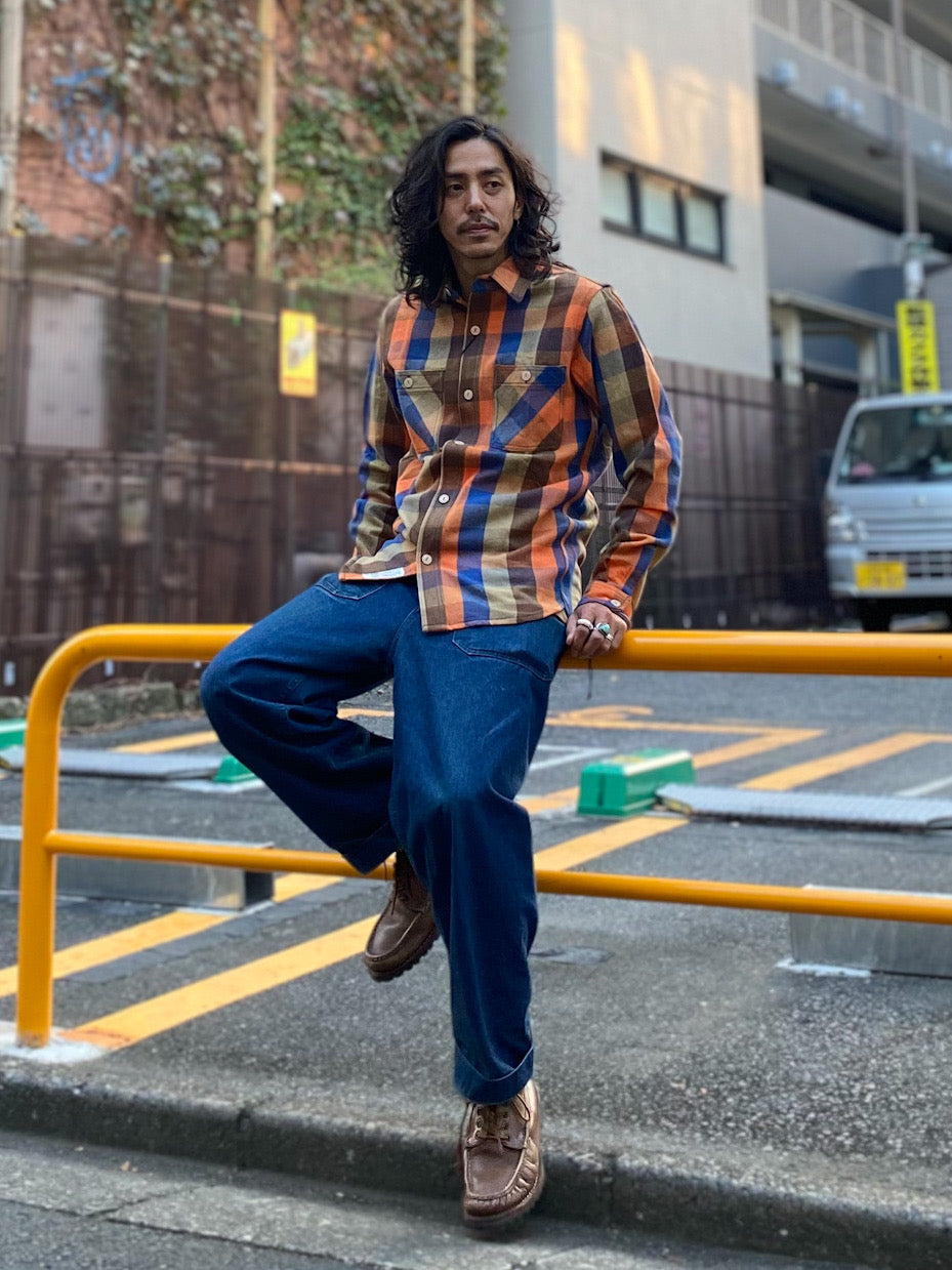 BLOCK CHECK VIYELLA SHIRT