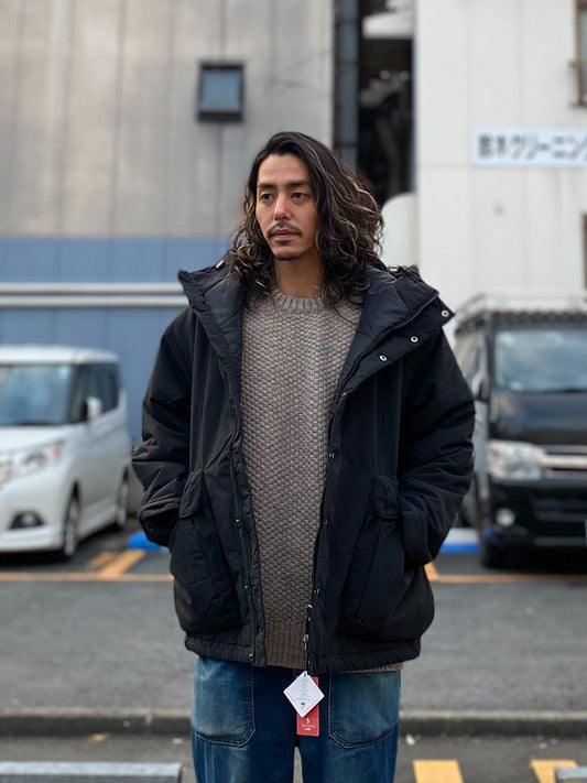 60/40クロス Sorona Dupont(ソロナ/デュポン社製) 中綿 ビッグポケット マウンテンパーカー