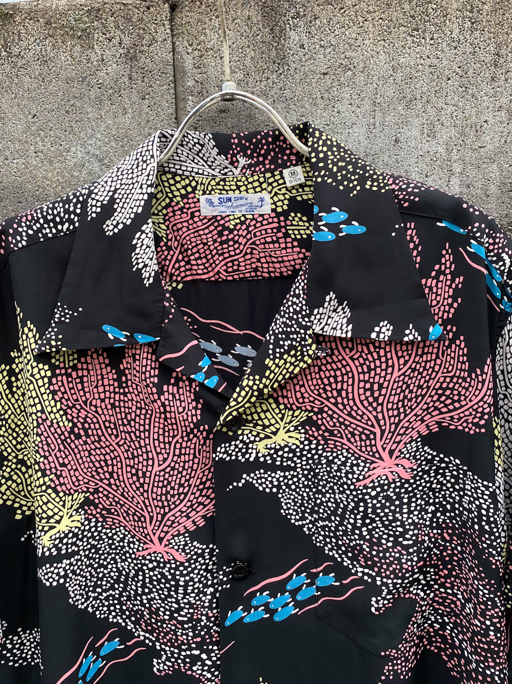 S/S RAYON HAWAIIAN SHIRT“SEAFAN”