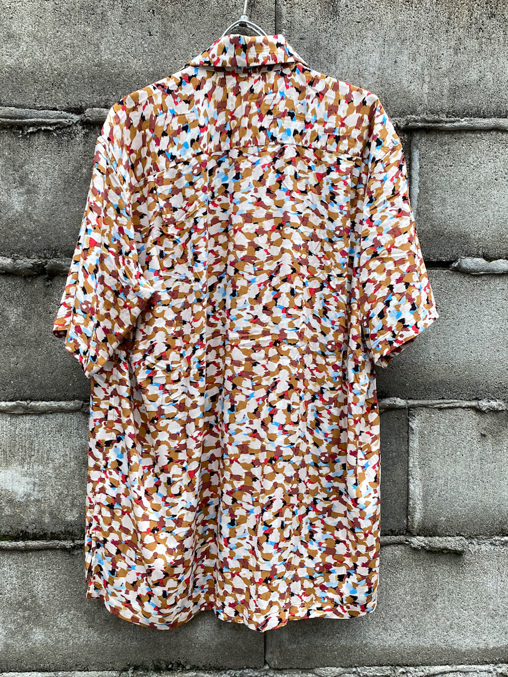 レーヨンショートスリーブシャツ