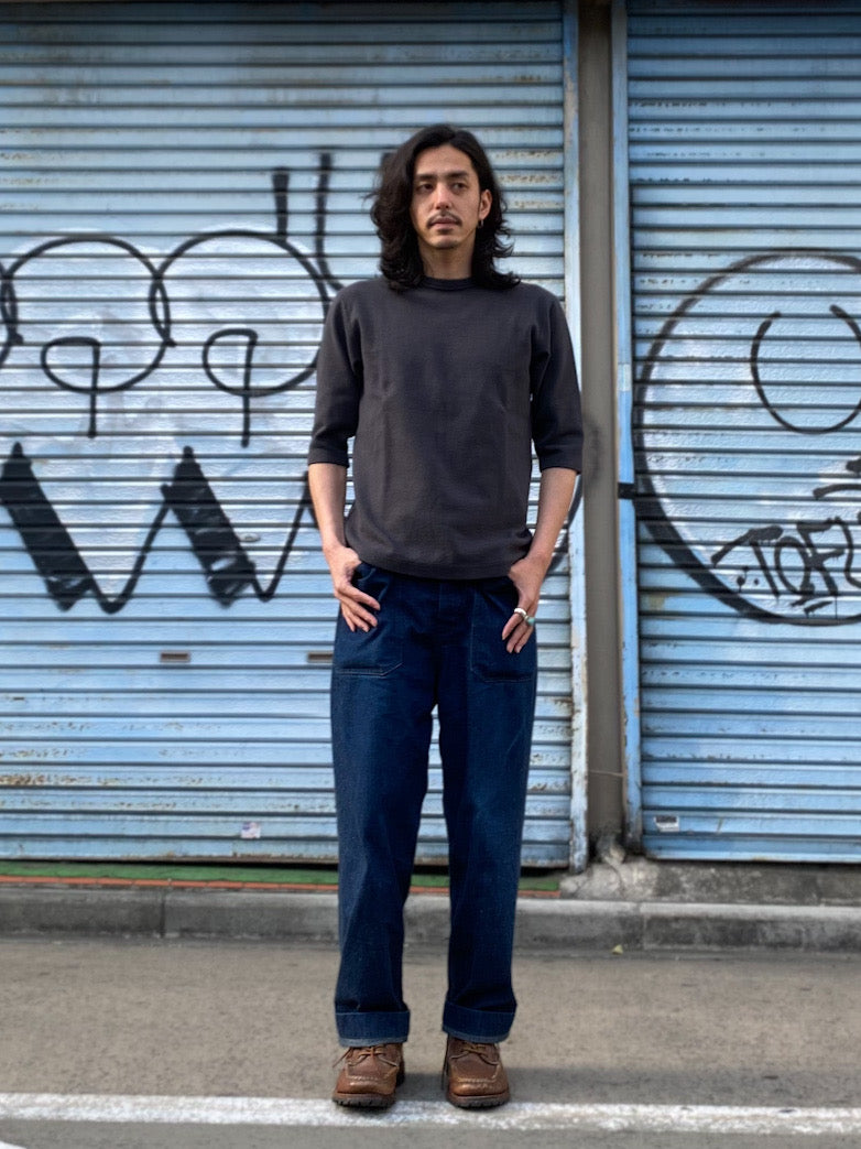 ヘビースパンフライス 6.5分袖Tシャツ