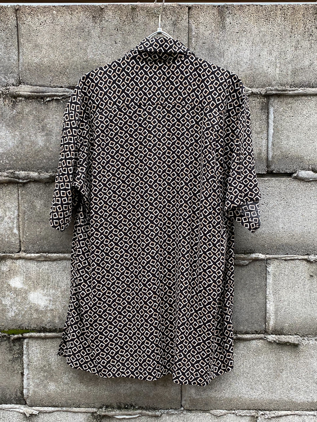 レーヨンショートスリーブシャツ