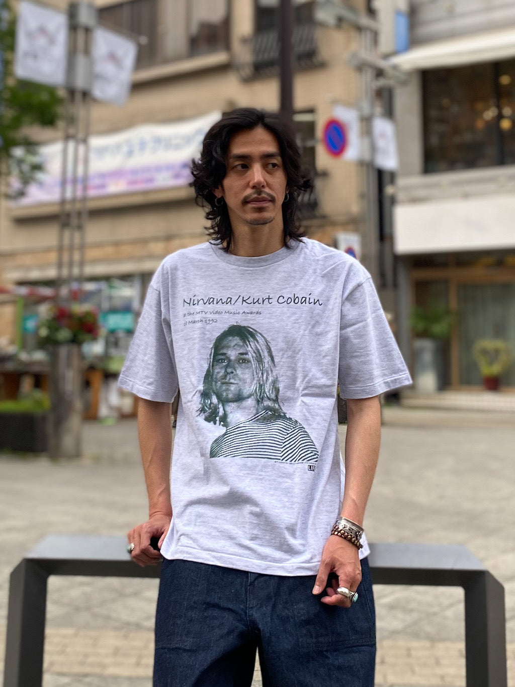 "Kurt Cobain/カート・コバーン" S/S tee