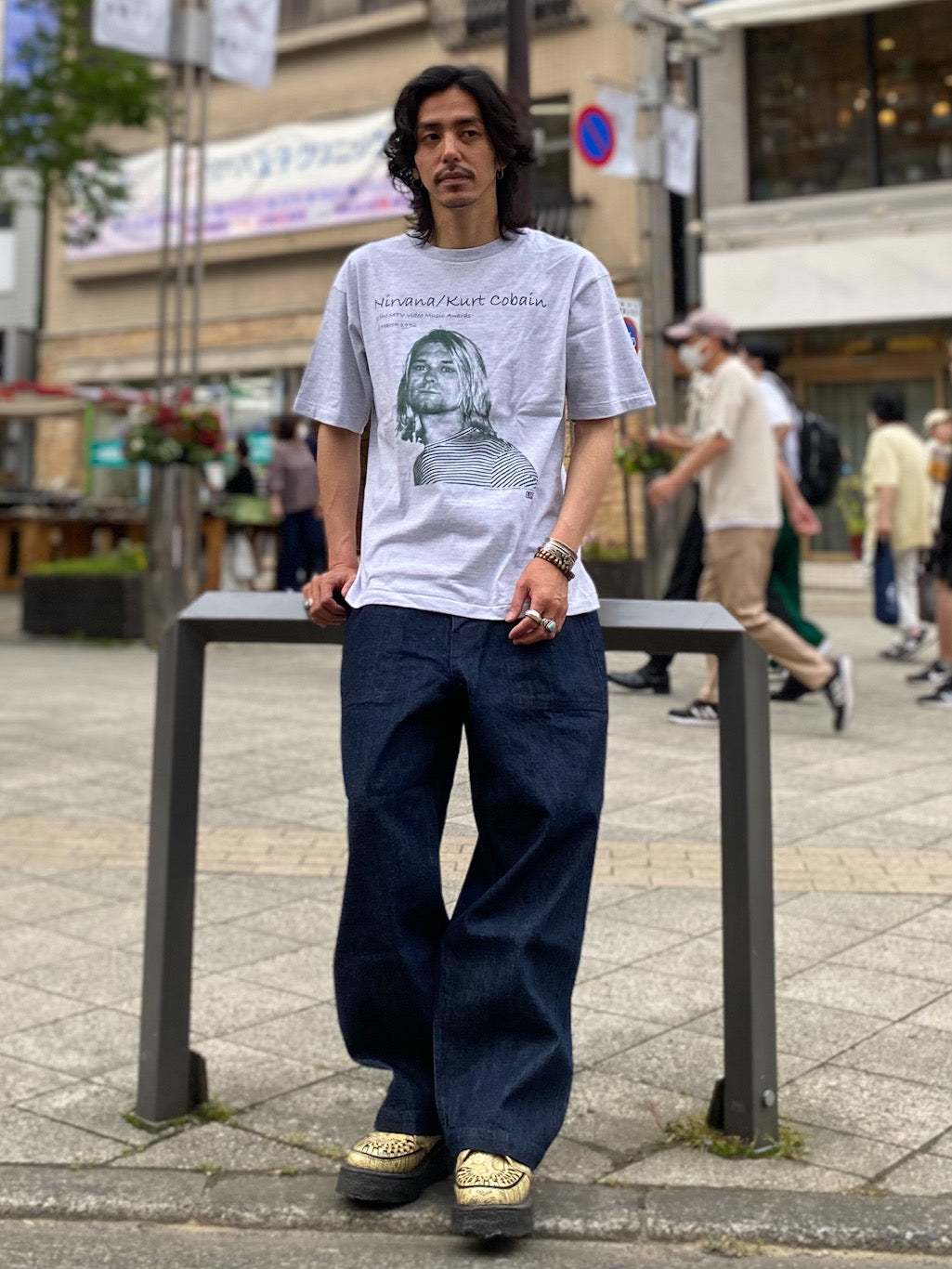 "Kurt Cobain/カート・コバーン" S/S tee