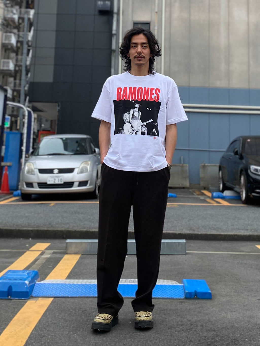 "RAMONES/ラモーンズ" S/S tee