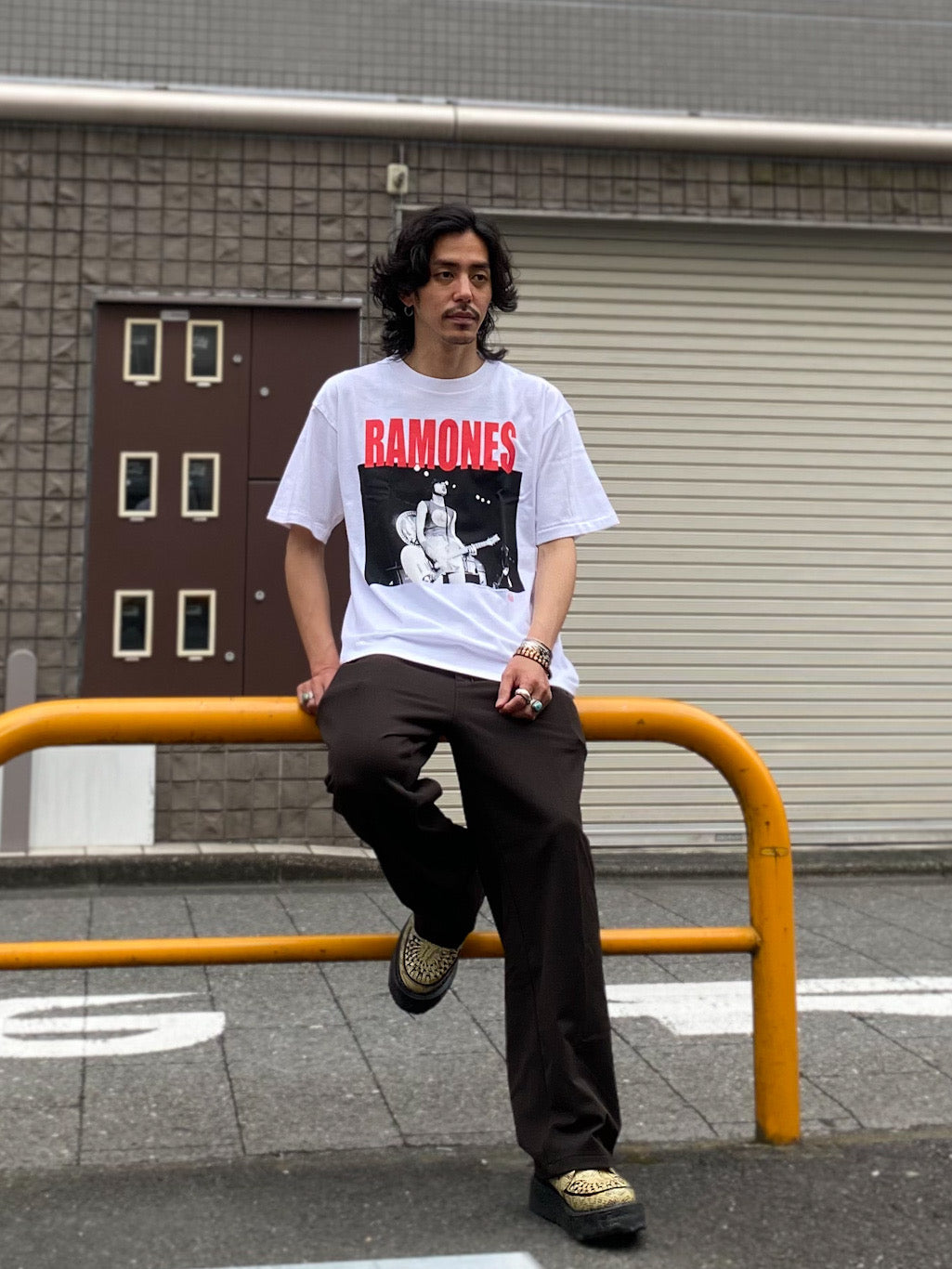 "RAMONES/ラモーンズ" S/S tee