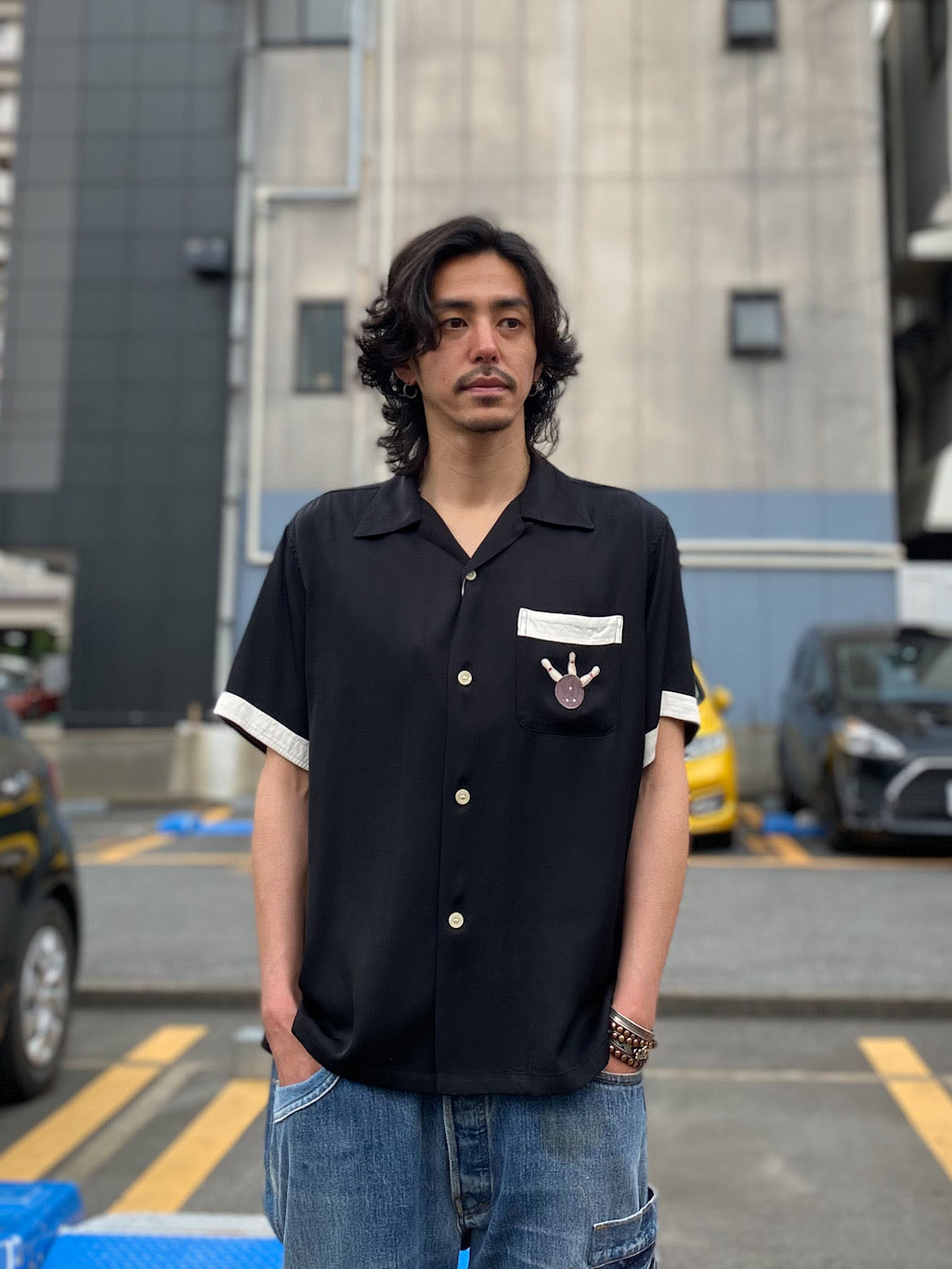 SUKA BOWLING SHIRT CPO CLUB