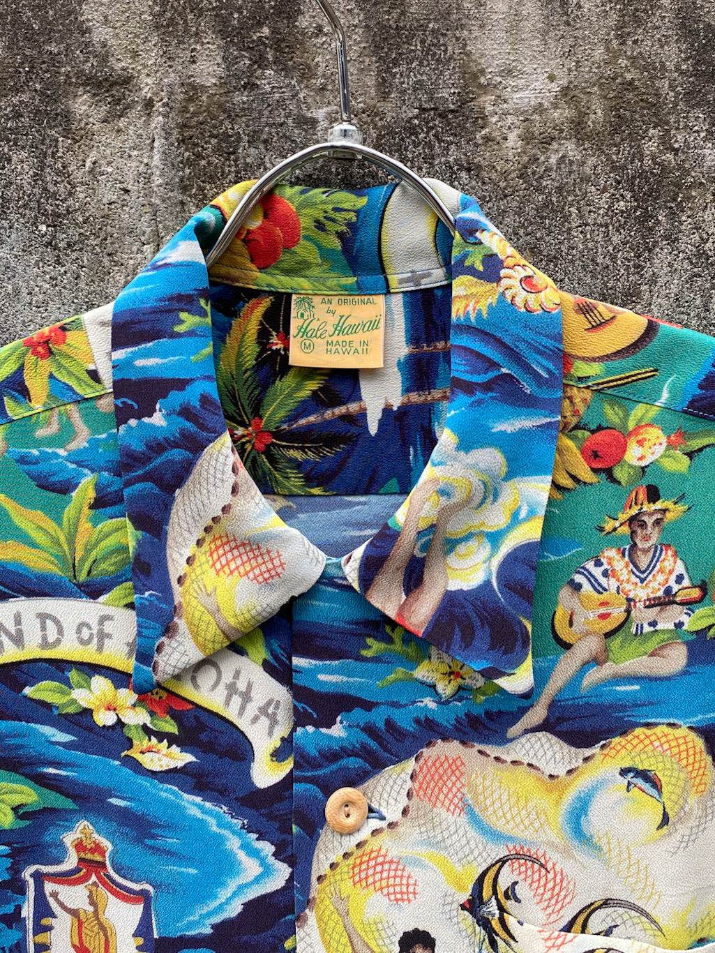 SUN SURF SPECIAL EDITION LAND OF ALOHA HALE HAWAII Aloha Shirt