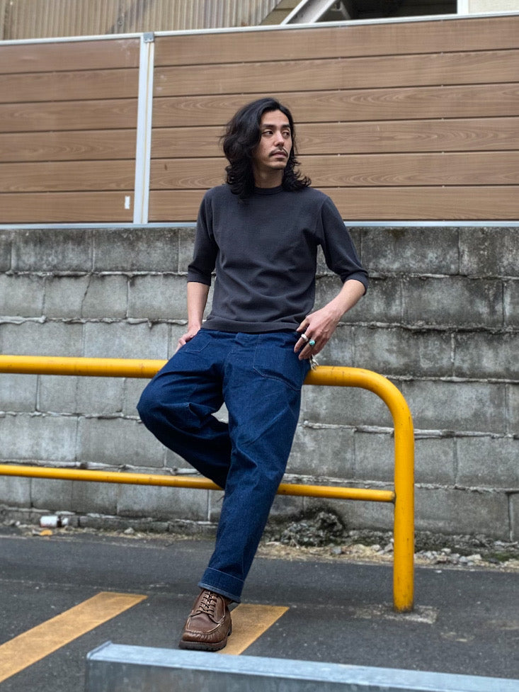 ヘビースパンフライス 6.5分袖Tシャツ