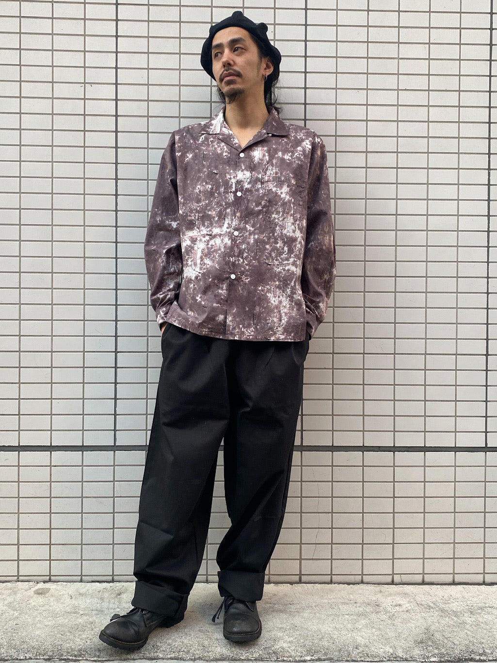 シェフロングスリーブシャツ