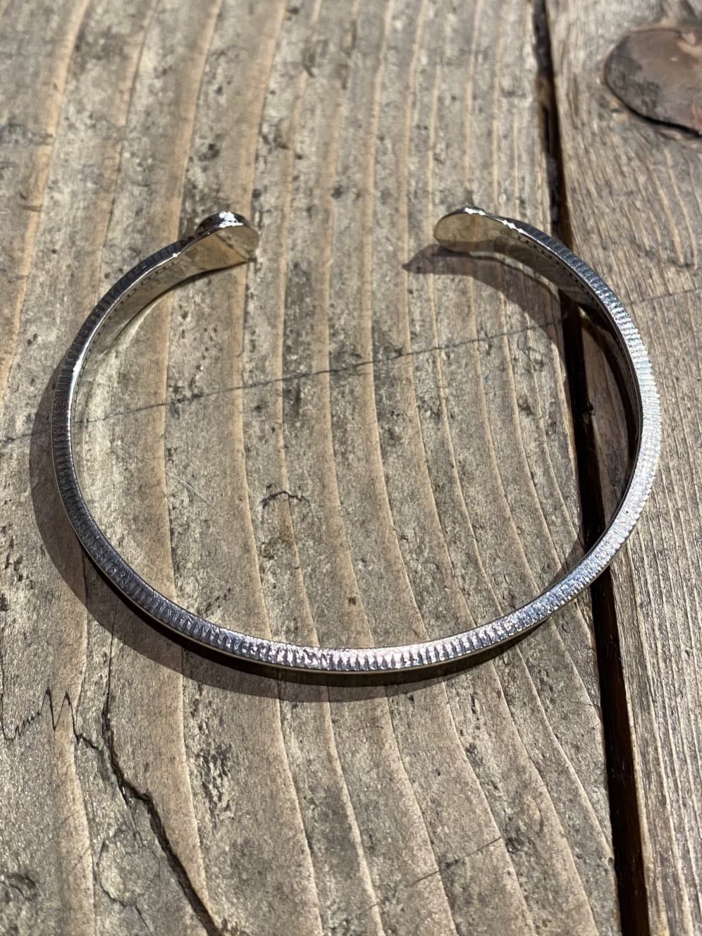 Morgan Dollar Bangle Slim / TURQUOISE & MINI CONCHA