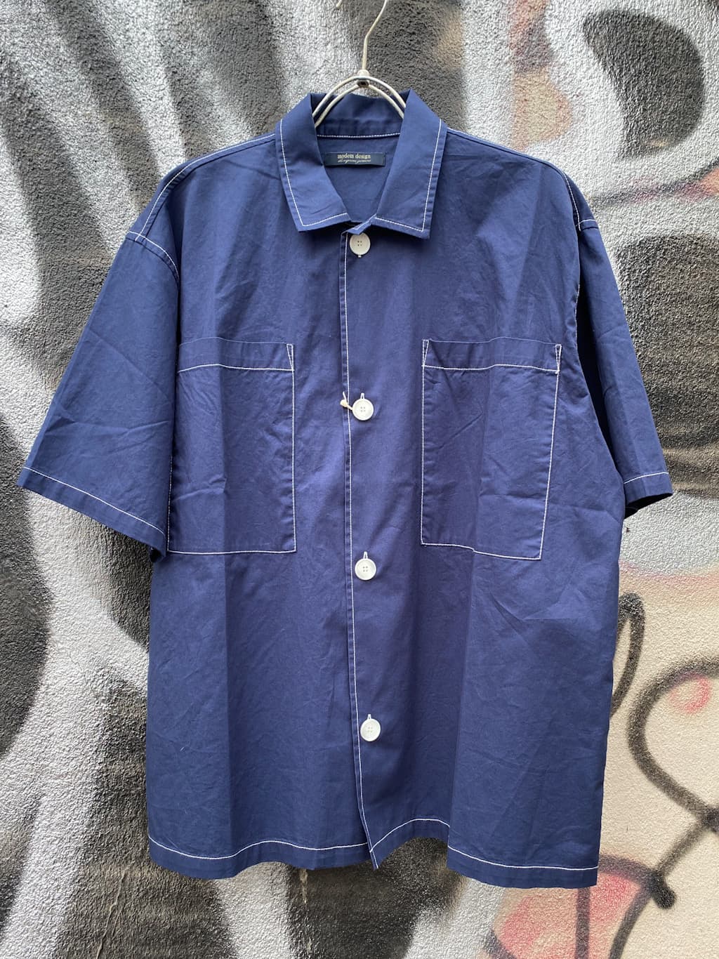 Lucas Shirt ルーカスシャツ Navy