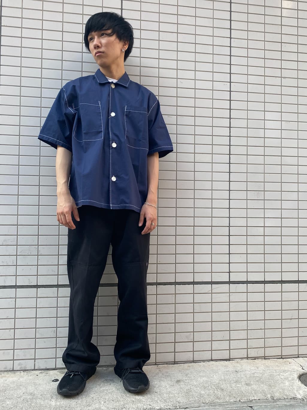Lucas Shirt ルーカスシャツ Navy